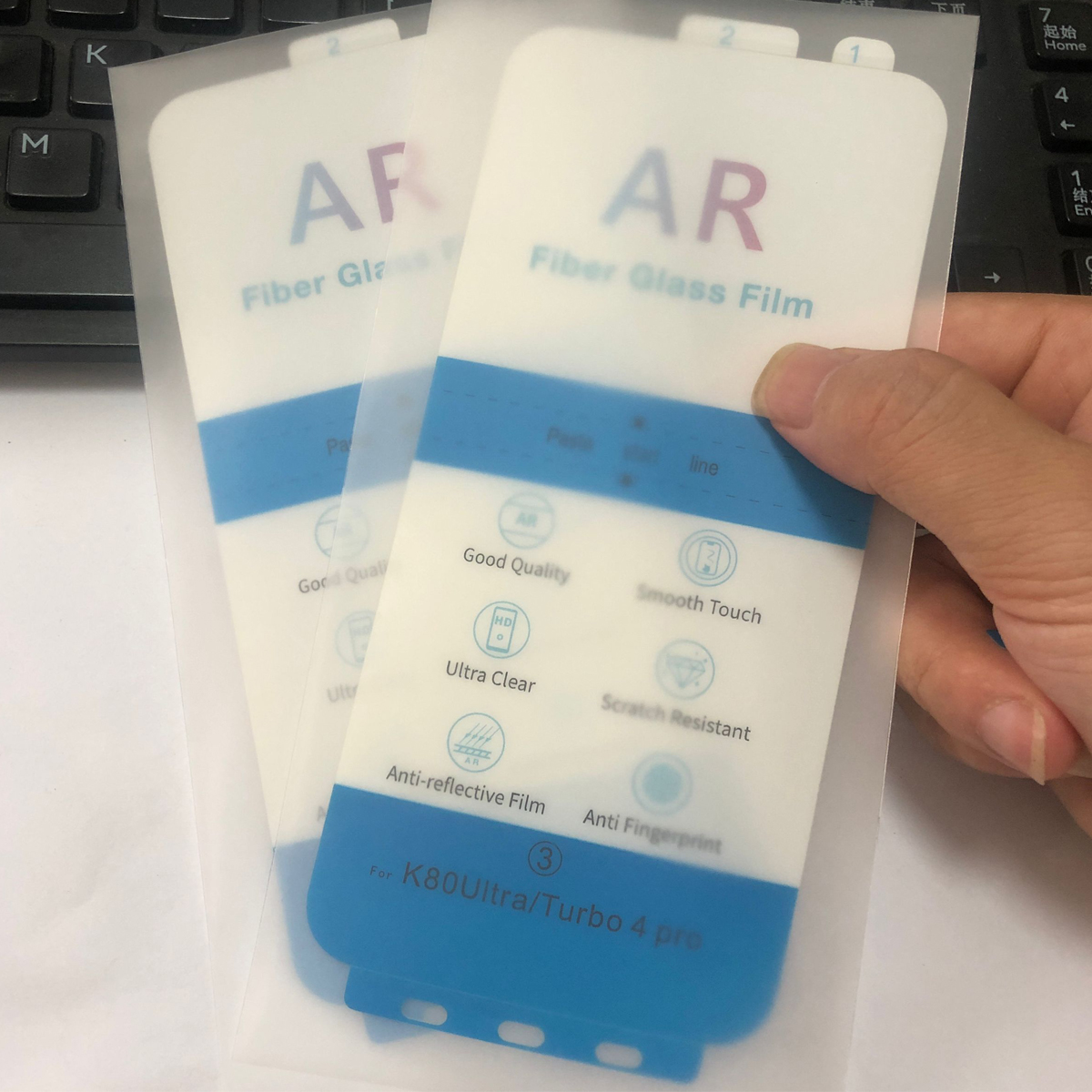 2Pcs AR Anti-Reflection PET Fi - Screen Alignment Tool recensie en prijs
