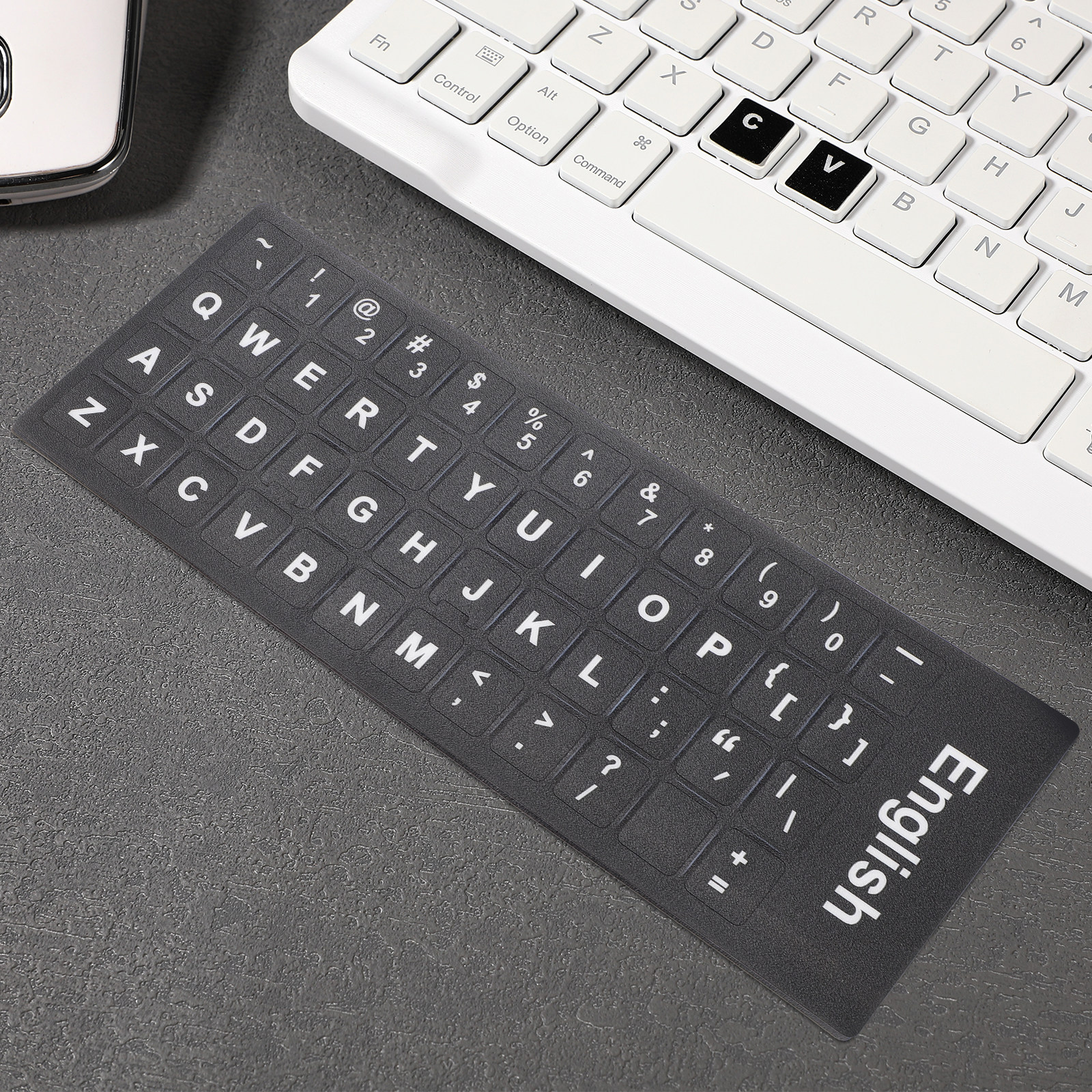 10 Sheets English Keyboard Let - Dust Removal Sticker recensie en prijs
