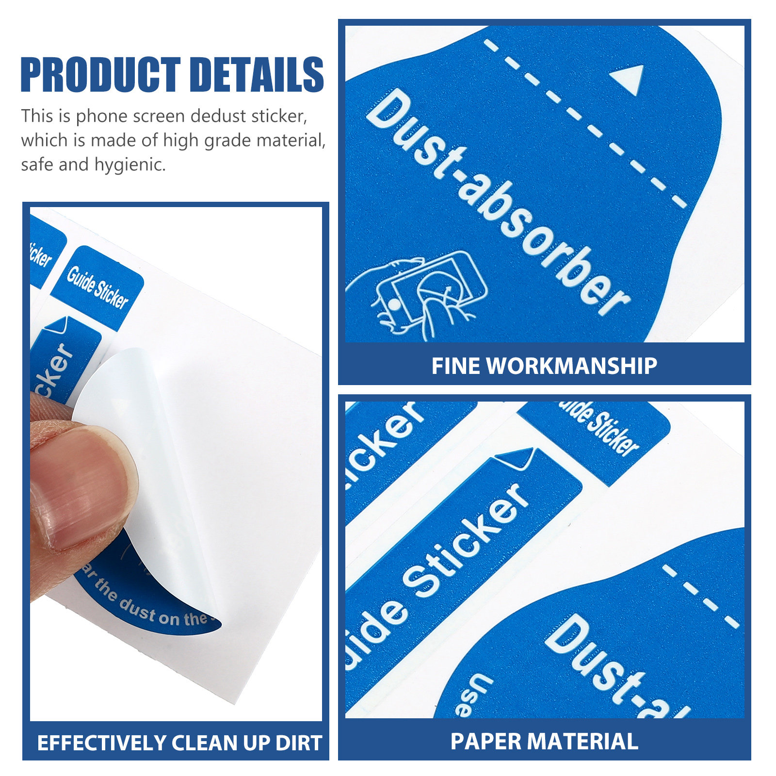 200pcs LCD Screen Dust Removal - Dust Removal Sticker recensie en prijs