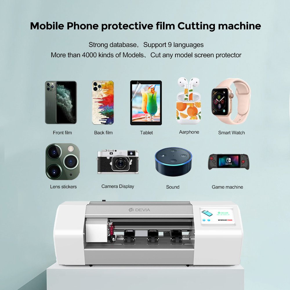 Devia TPU Soft Protective Film - Screen Protector Cutter recensie en prijs
