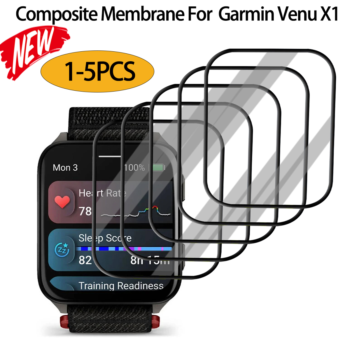 Anti-scratch Film For Garmin V - Curved Edge Screen recensie en prijs