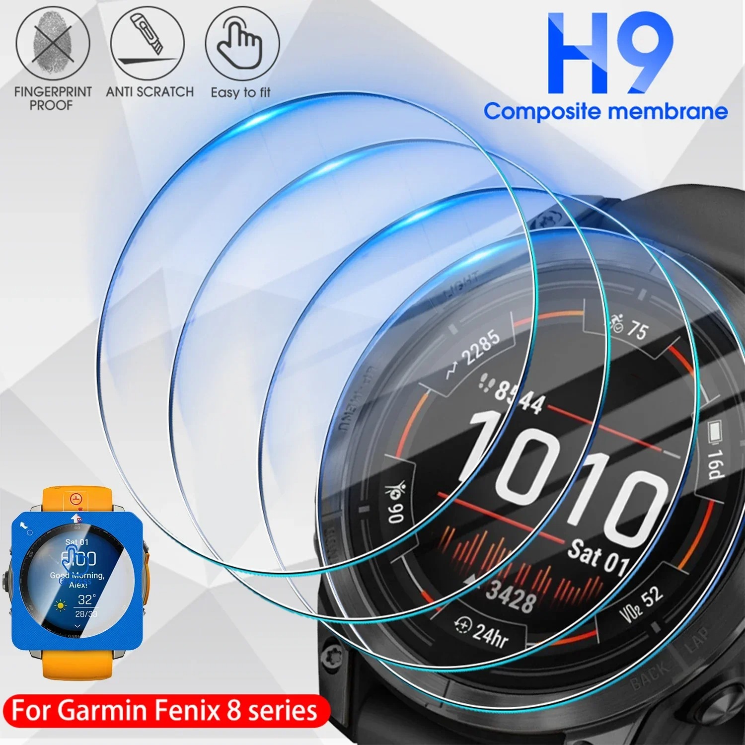HD Tempered Glass For Garmin F - Screen Alignment Tool recensie en prijs