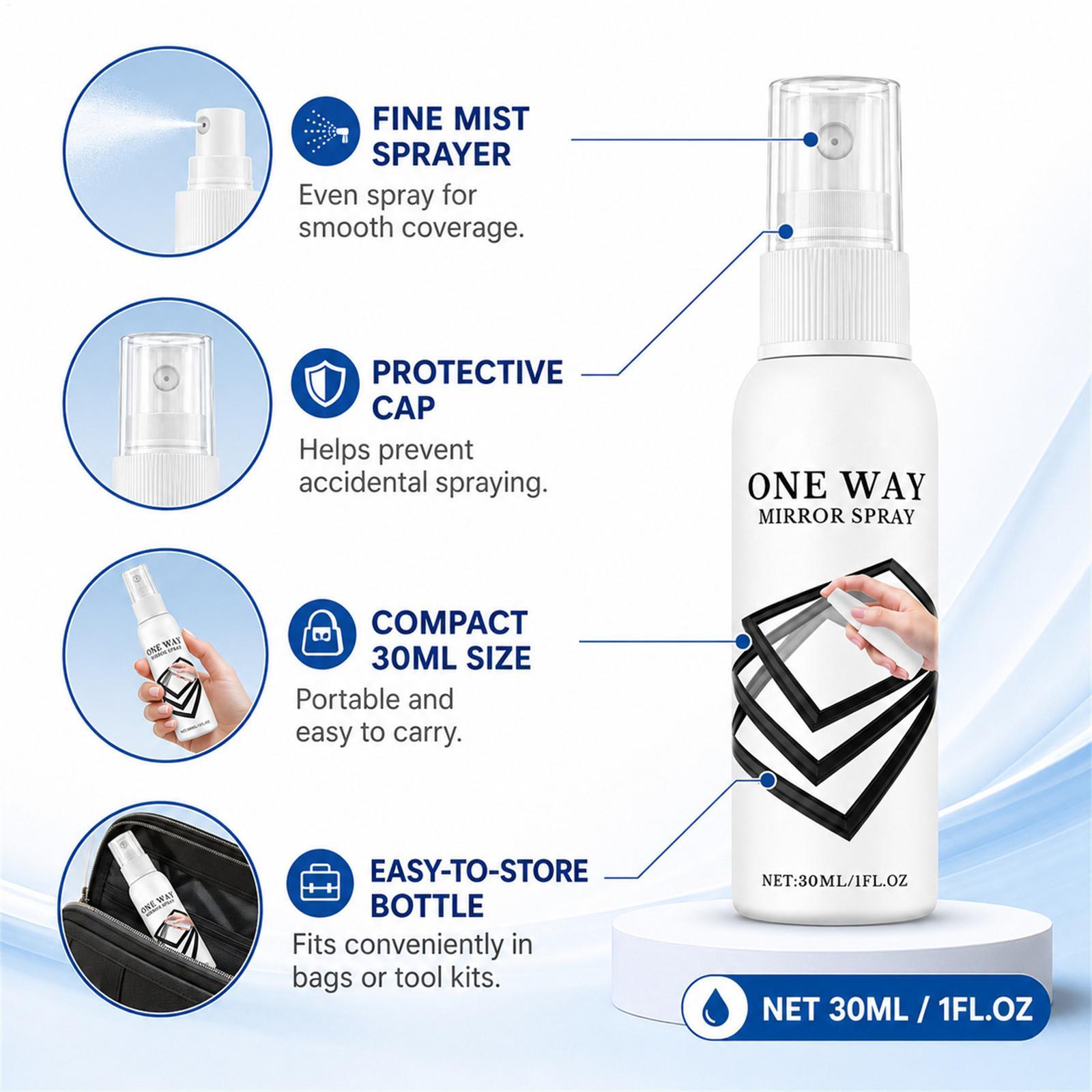 Reflective Window Spray 30ml Q - Privacy Screen Protector recensie en prijs