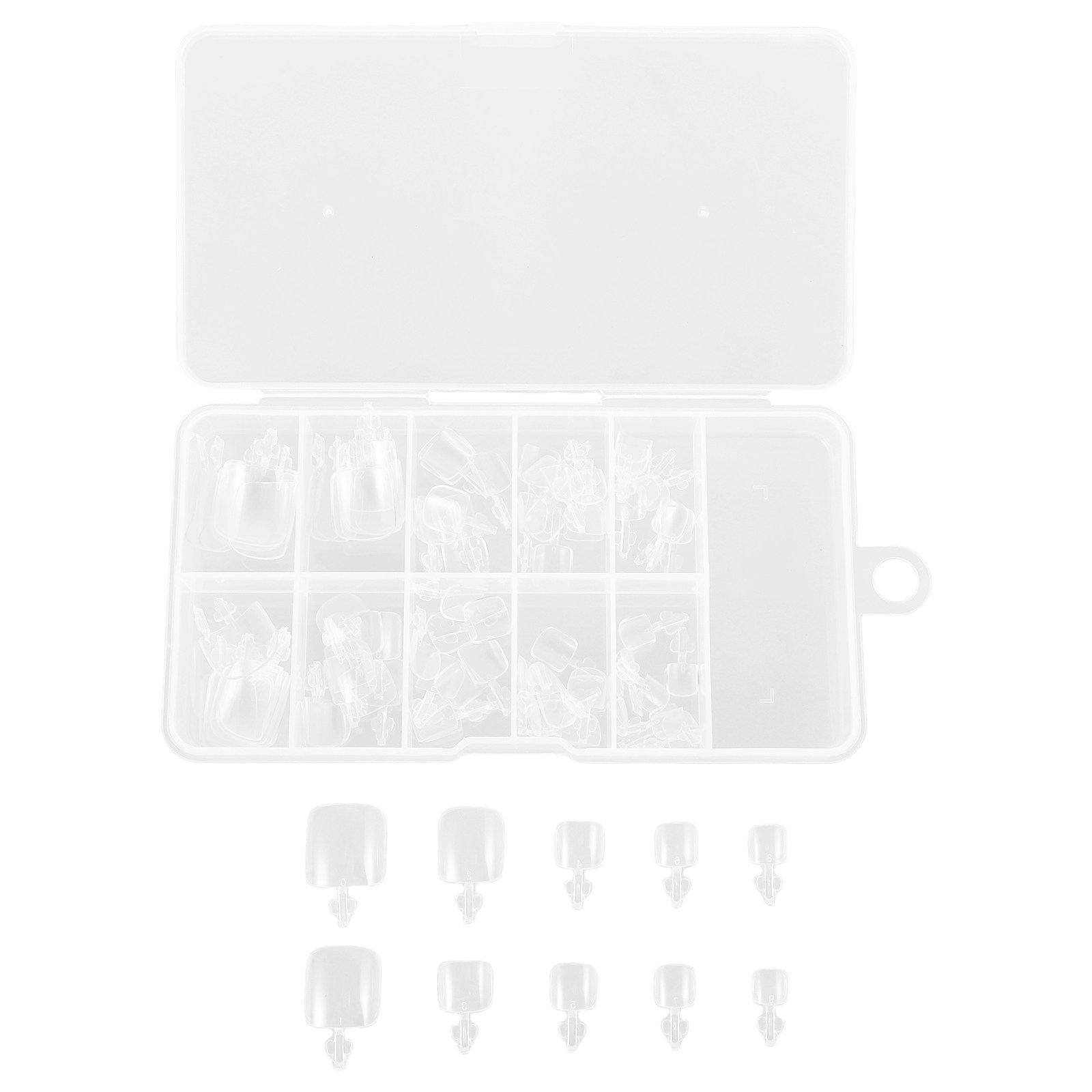 100Pcs Full Cover Toenail Tips - Full Cover Adhesive recensie en prijs