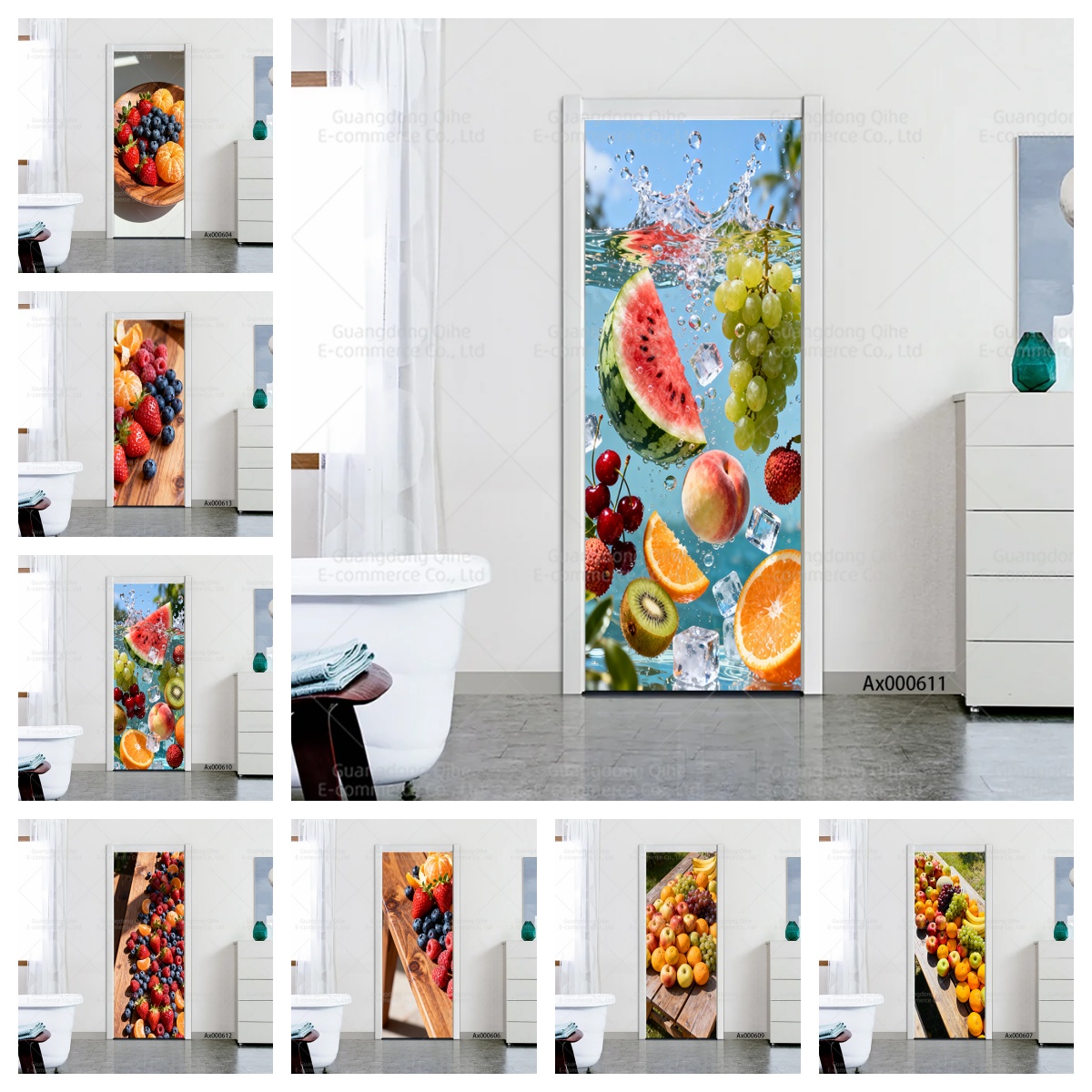 Bright Berry Mix Kitchen Door  - Full Cover Adhesive recensie en prijs
