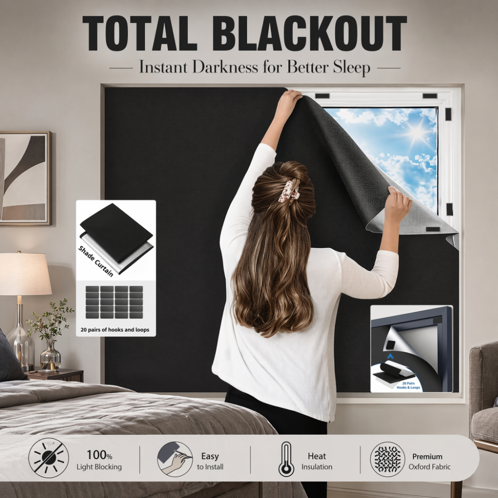 100% Blackout Curtain Darkest  - Privacy Screen Protector recensie en prijs