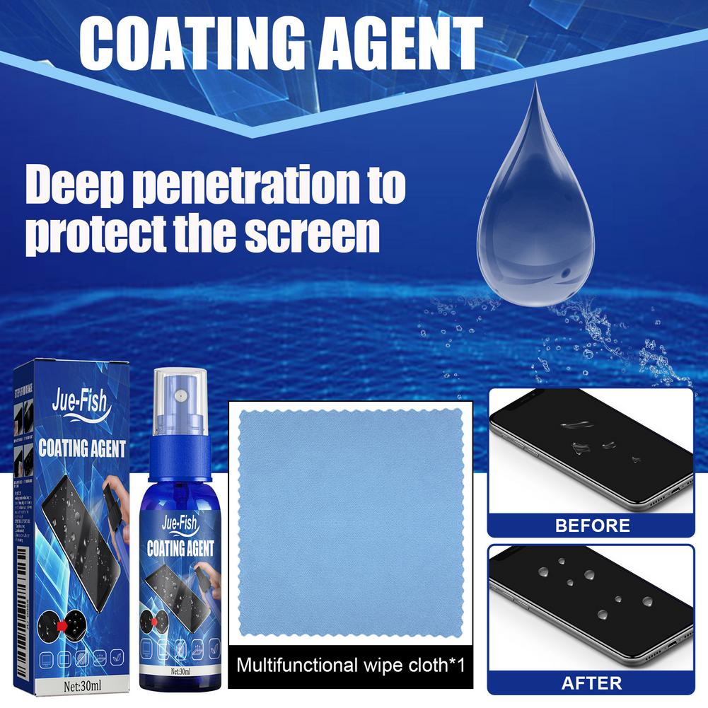 30ml for Jue-Fish Phone Screen - Oleophobic Coating Spray recensie en prijs