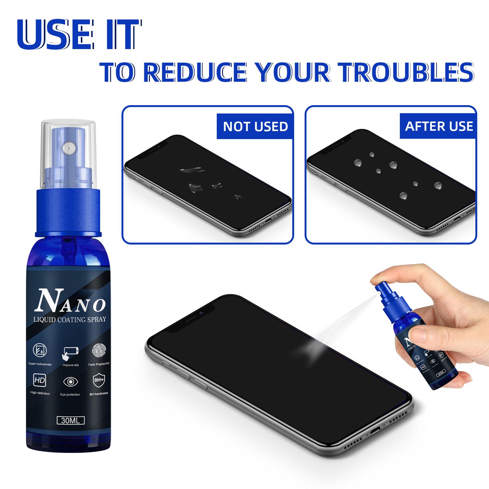 30ml Liquid Screen Protector H - Oleophobic Coating Spray recensie en prijs