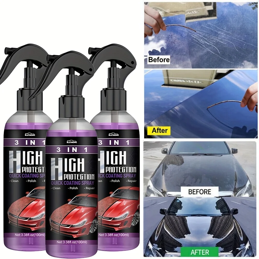 3 in 1 Car Ceramic Liquid Coat - Nano Liquid Coating recensie en prijs
