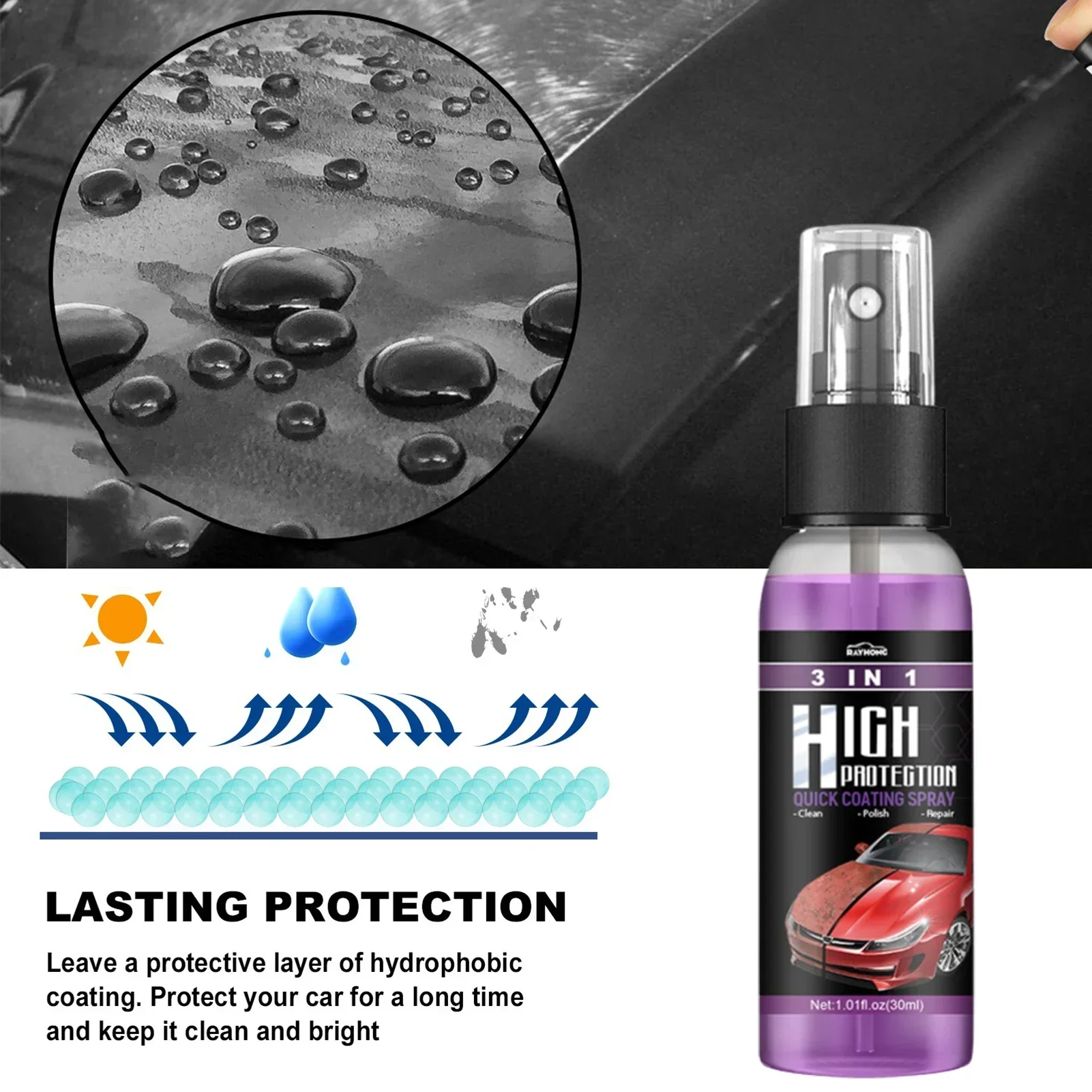 3 In 1 Car Ceramic Nano Coatin - Nano Liquid Coating recensie en prijs