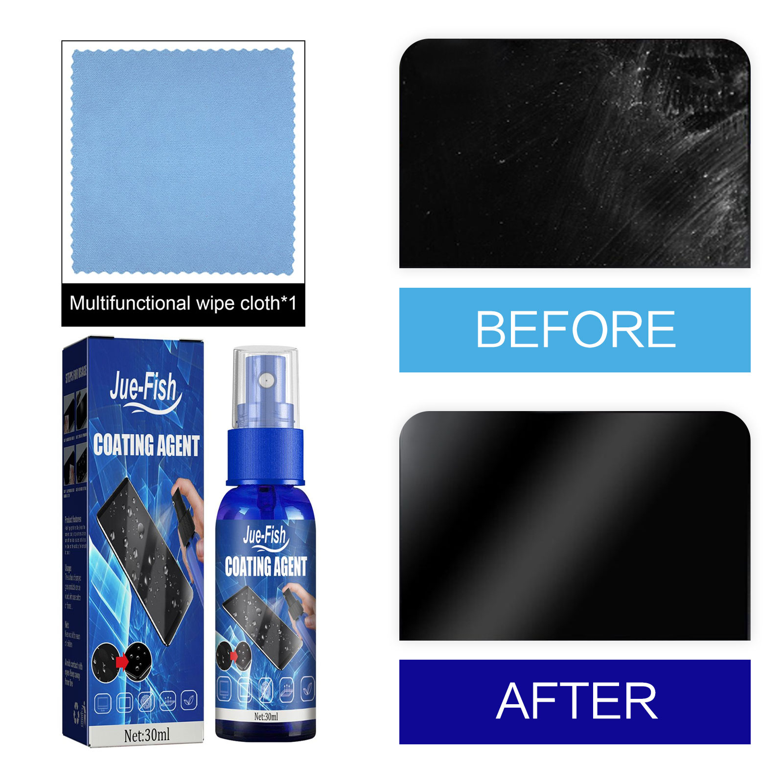 Liquid Screen Protector Spray  - Oleophobic Coating Spray recensie en prijs