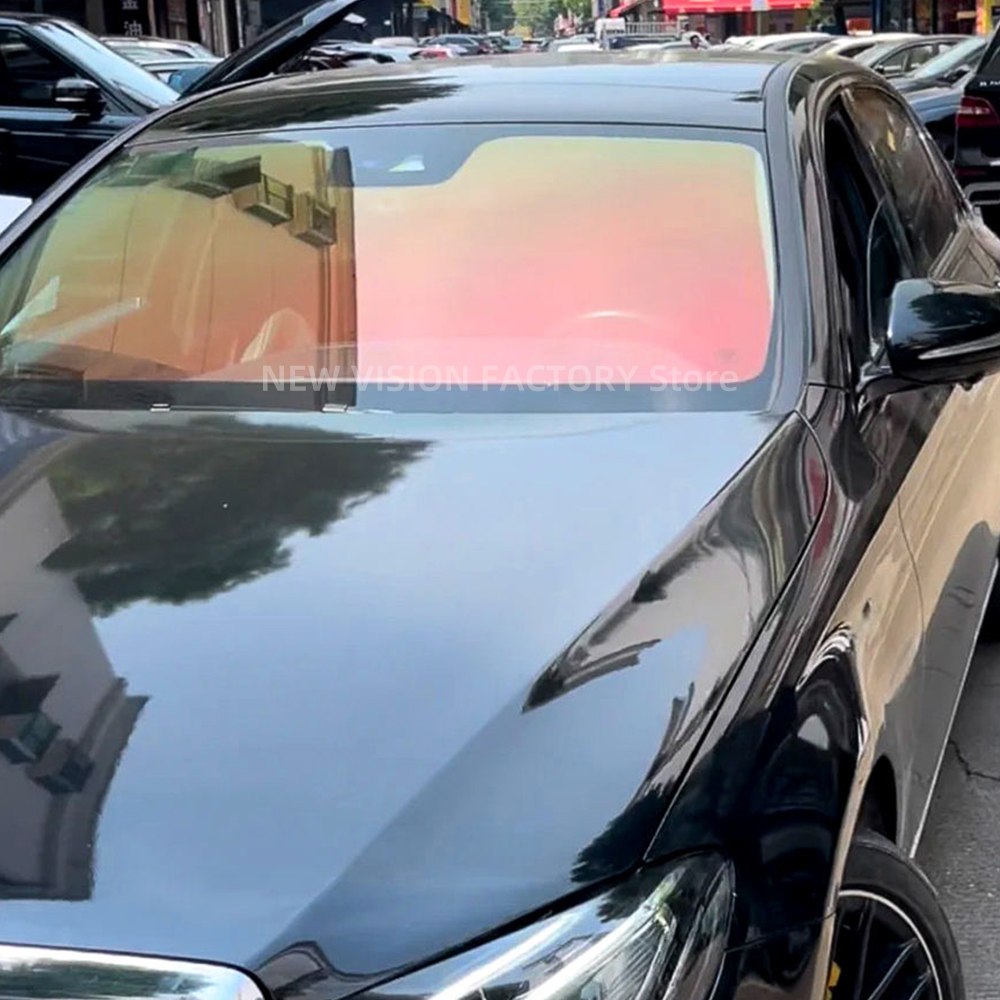 1mX3m 70%VLT Aurora Red Green  - Glass Protector Auto recensie en prijs