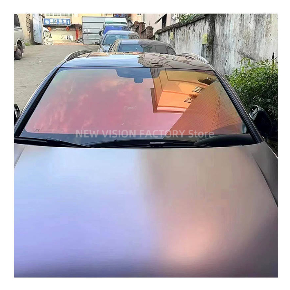 1mX3m 70%VLT Aurora Red Green  - Glass Protector Auto recensie en prijs