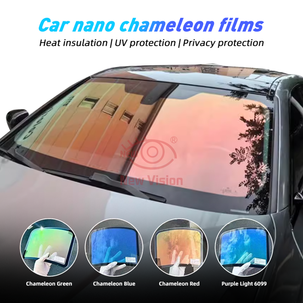 1mX3m 70%VLT Aurora Red Green  - Glass Protector Auto recensie en prijs